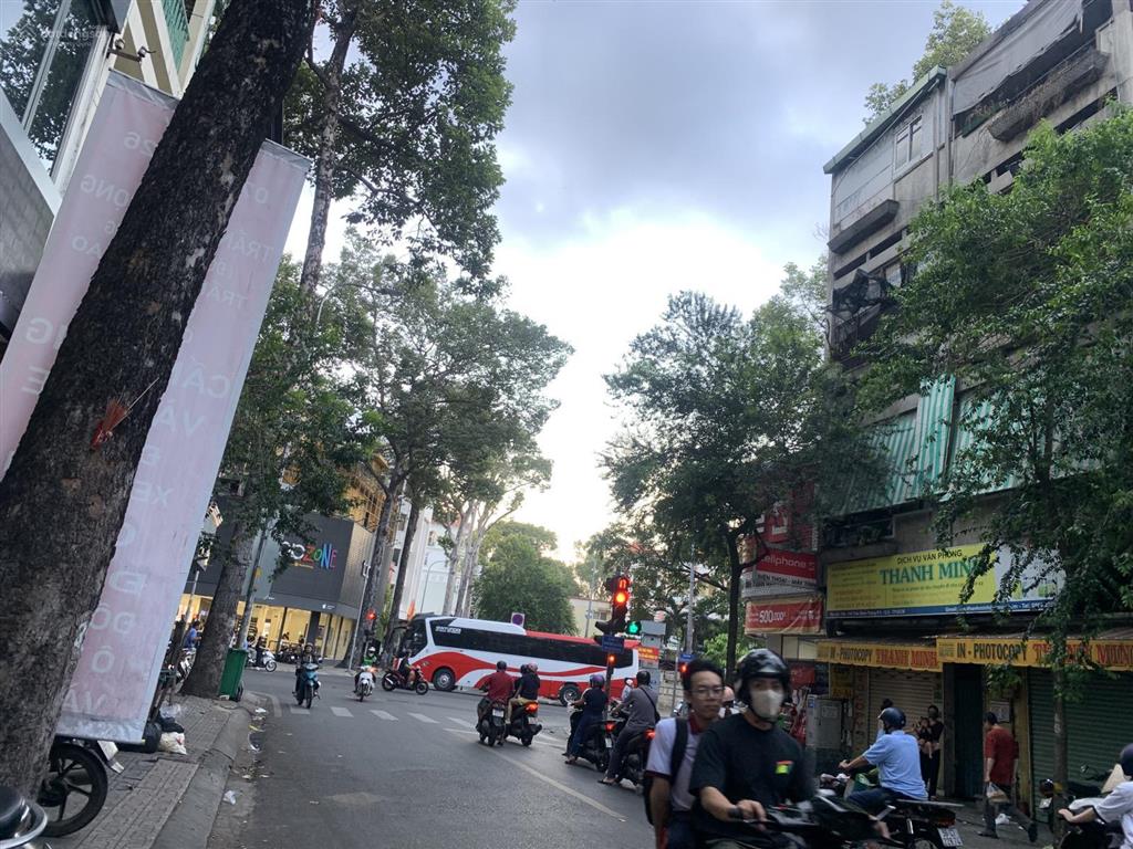 Nhà mặt tiền trần bình trọng quận 5 đường 2 chiều lề tốt 55m2 ngang 4m shr kinh doanh chỉ 25.8 tỷ