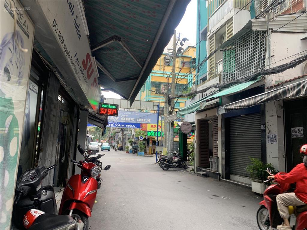 Nhà mặt hẻm 16 nguyễn thiện thuật hxh thông dt 42m2 kc 6 lầu kinh doanh bề ngang 3.7m chỉ 14.9 tỷ