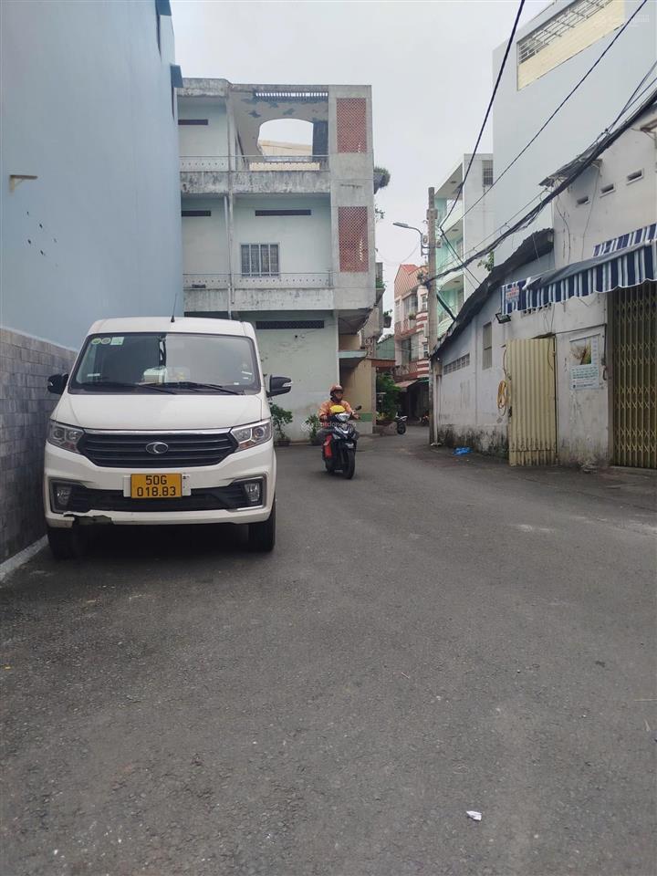 Nhà h633 hồng bàng quận 6 đường thông xe hơi căn góc dt 71m2 kc 4 lầu bề ngang 4m shr chỉ 14.8 tỷ