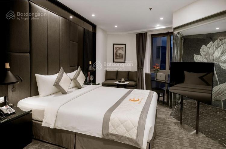 Tòa khách sạn 7 lầu thang máy mt mai xuân thưởng sát chợ bình tây dt 100m² ngang 6m shr chỉ 33 tỷ