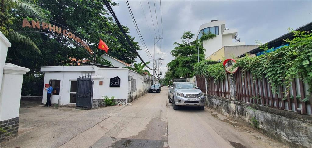 Diện tích rộng full đất odt p. an khánh mặt tiền đoàn hữu trưng 498m², bề ngang 18m, giá chỉ 75 tỷ