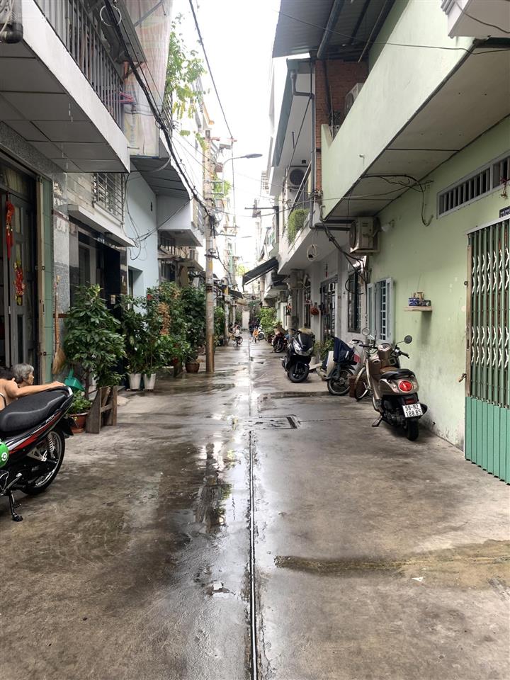 Vị trí đẹp hẻm 57 trần nhân tôn p an đông q5 hẻm rộng sáng dt 48.5m2 bề ngang 3.3m shr chỉ 7.5 tỷ