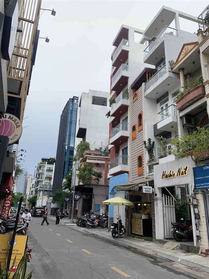 Nhà mặt tiền thạch thị thanh p tân định dt 124m2 bề ngang 6m shr xây tòa office hotel chỉ 57 tỷ