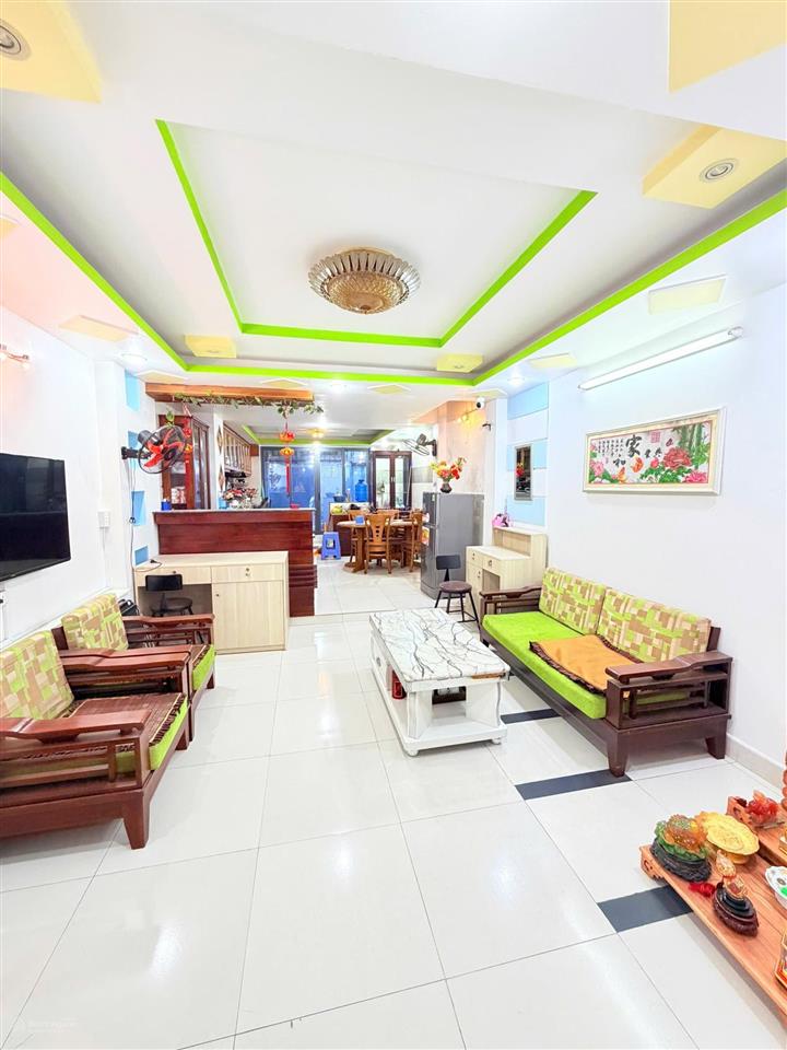 Vị trí đẹp nhà mặt tiền gò công quận 5 đường 2 chiều lề tốt k.doanh đỉnh dt 100.2m2 thang máy 38 tỷ