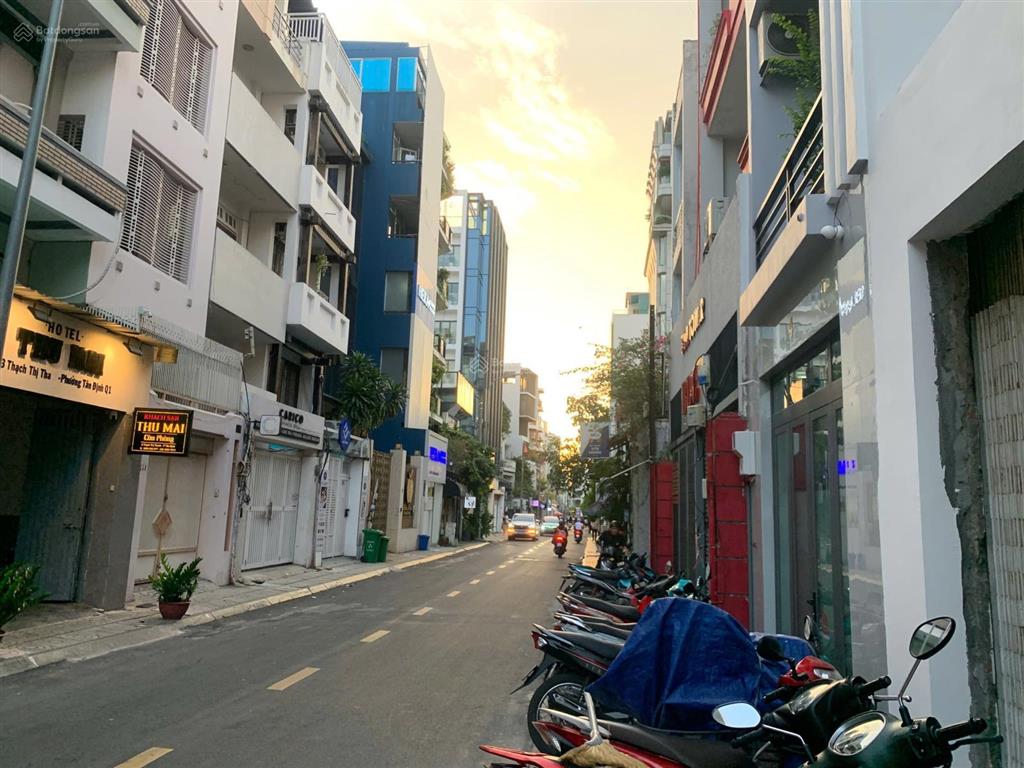 Nhà 4 tầng hxt rộng thạch thị thanh p. tân định 78m2 bề ngang 6m hẻm thông rộng shr chỉ 22.5 tỷ