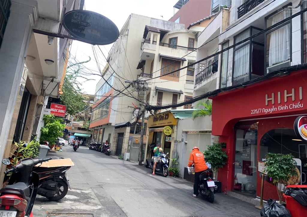 Nhà hxh 225 nguyễn đình chiểu quận 3 kinh doanh & ở shr 71m2 kc 3 lầu ngang 4m chỉ 18.6 tỷ