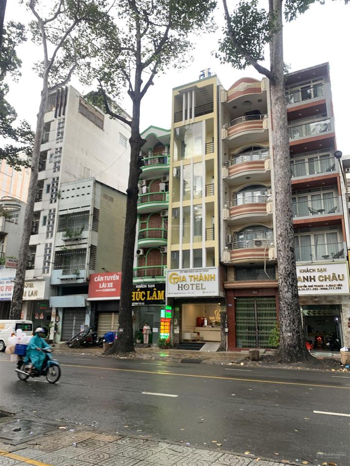Khách sạn mặt tiền nguyễn chí thanh q5 dt 104m2 kc 5 tầng 17 pn full phòng cho thuê giá chỉ 35 tỷ