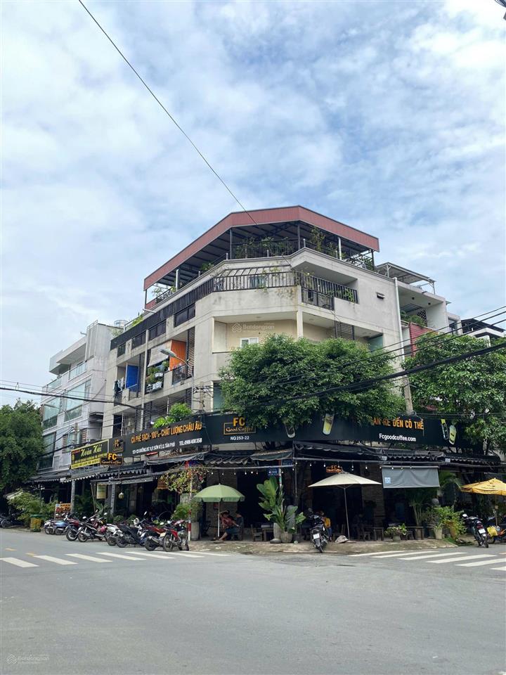 Góc 2 mặt tiền nguyễn trãi & nguyễn văn tráng, quận 1  dt 4 x 20m  3 tầng  hđt 120tr/th  40 tỷ