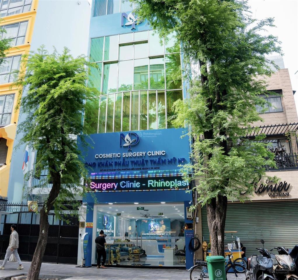 Vị trí siêu vip  mt thương hiệu lê thánh tôn, q1  dt 5 x 20m  5 tầng  hđt 200tr/th  giá 95 tỷ