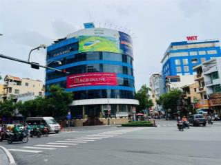 Bán tòa nhà siêu khan hiếm góc 2 mt võ thị sáu, q3  dt 12 x 15m  5 tầng  hđt 250tr/th  75 tỷ