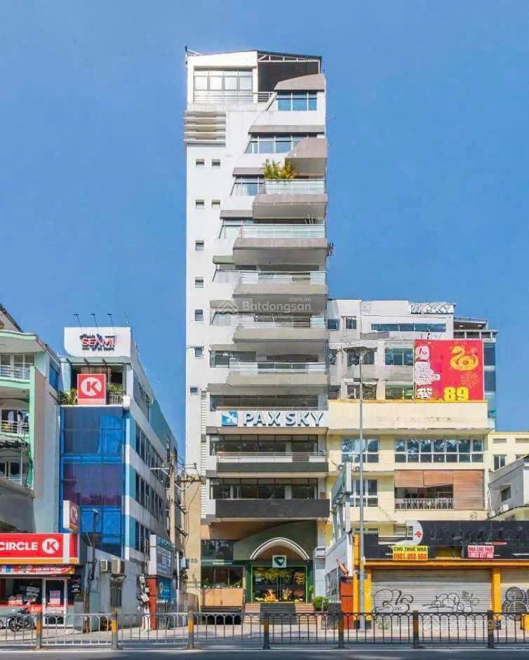 Cần tiền gấp mặt tiền p. nguyễn cư trinh, quận 1. dt 7,8x19m, kc 6 tầng, hđ 230tr/tháng, giá 45 tỷ