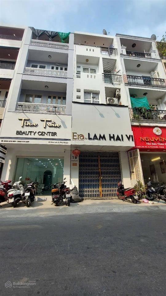 Siêu phẩm  góc 2 mt tân sơn nhì, p.tân sơn nhì  dt 10 x 20m  nh  3 tầng  hđt 120tr/th  55 tỷ