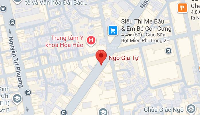 Cực hiếm  tòa building mặt tiền ngô gia tự, q10 (6 x 28m) 7 tầng tm hđt 150tr/th gía 45 tỷ