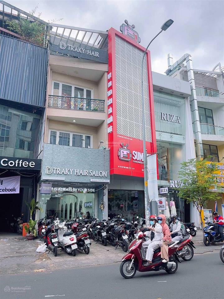 Hot ! bán tòa nhà 2 mặt tiền thành thái, p. 12, q. 10  8x27m  hầm 6 tầng chỉ 51 tỷ  hđt 180tr