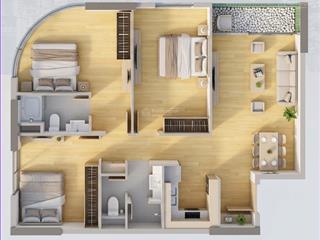 Căn 3pn đẹp nhất dự án sun fours tower  view ngắm trọn tttp, pháo hoa diff