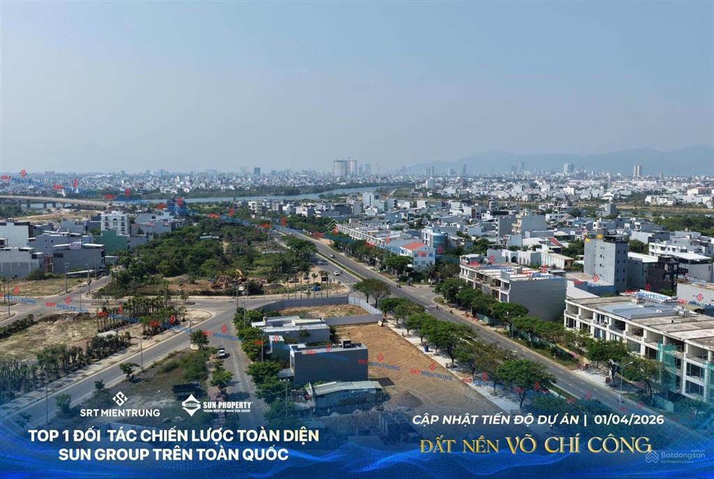 Cần bán gấp lô vệt cây xanh 2 mặt tiền võ chí công  phù hợp kinh doanh mọi ngành nghề