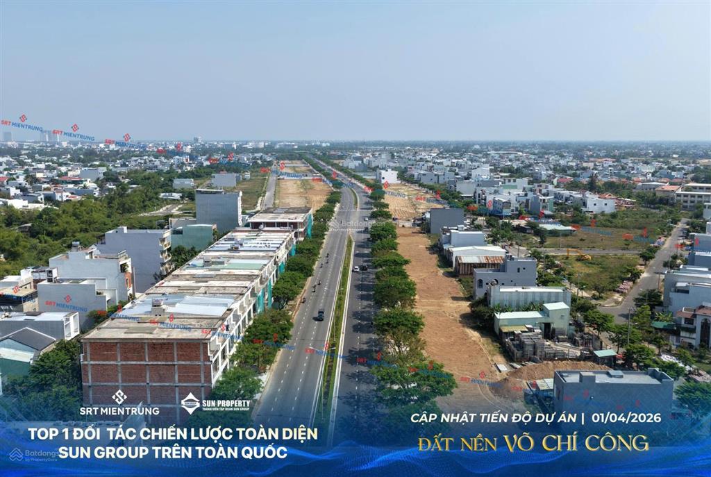 Cần bán gấp lô vệt cây xanh 2 mặt tiền võ chí công  phù hợp kinh doanh mọi ngành nghề