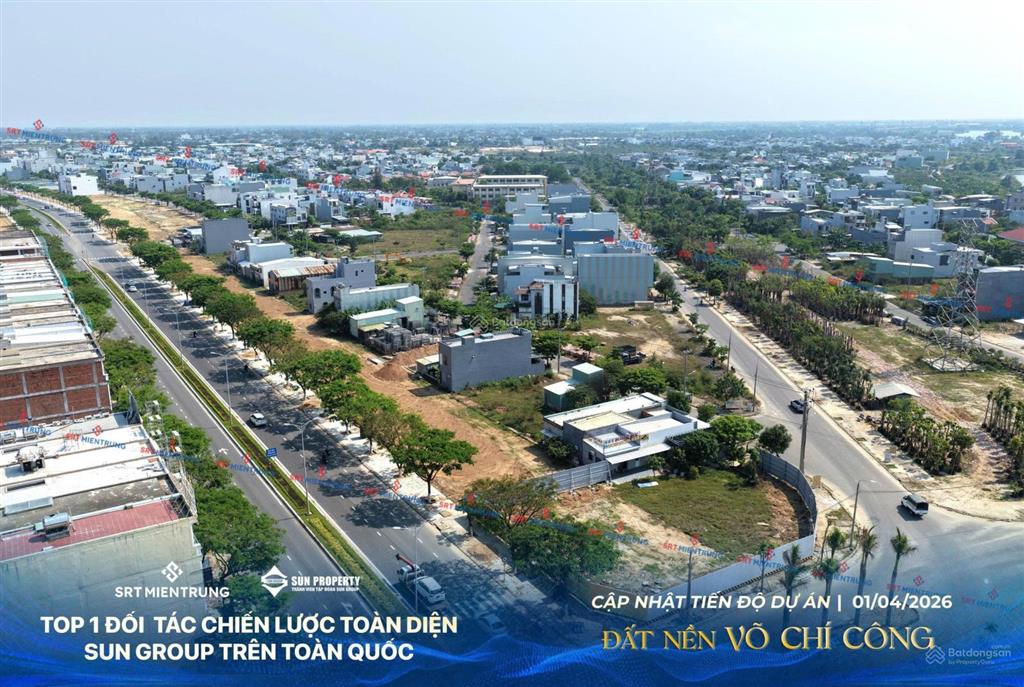 Cần bán gấp lô vệt cây xanh 2 mặt tiền võ chí công  phù hợp kinh doanh mọi ngành nghề