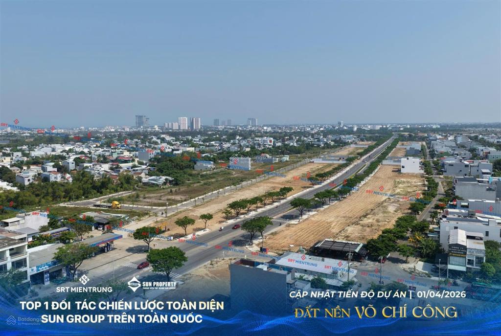 Cần bán gấp lô vệt cây xanh 2 mặt tiền võ chí công  phù hợp kinh doanh mọi ngành nghề