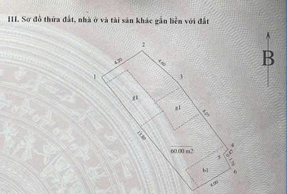 Bán nhà ngõ 40 phố phan đình giót, phương liệt 60 m2, 13,2 tỷ