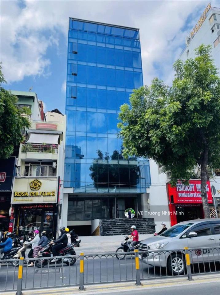 Toà nhà mặt tiền phan đình phùng, pn  300m2 (nh 9.5m x 30m), hầm 8 tầng hđt 400 triệu  95 tỷ