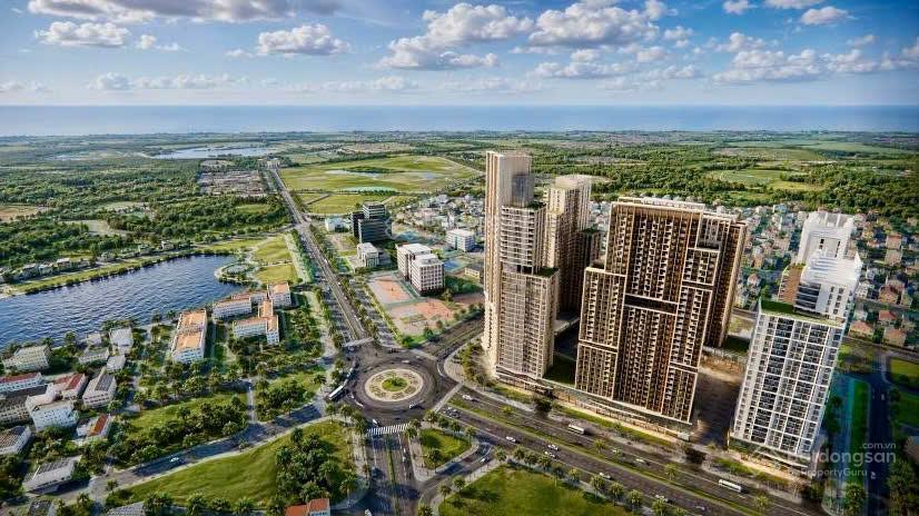 Căn 2 ngủ tiêu chuẩn 5* trung tâm tp. vinh giá 4,x tỷ ngay tại vòng xuyến hải quan