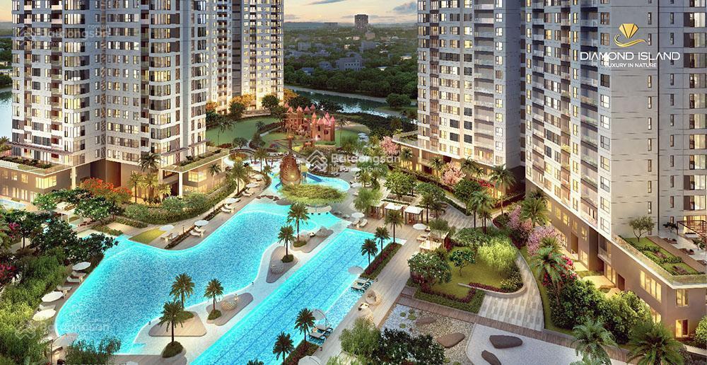 Chốt mua ngay căn 2pn đảo kim cương sở hữu lâu dài, view trực diện hồ bơi olympic