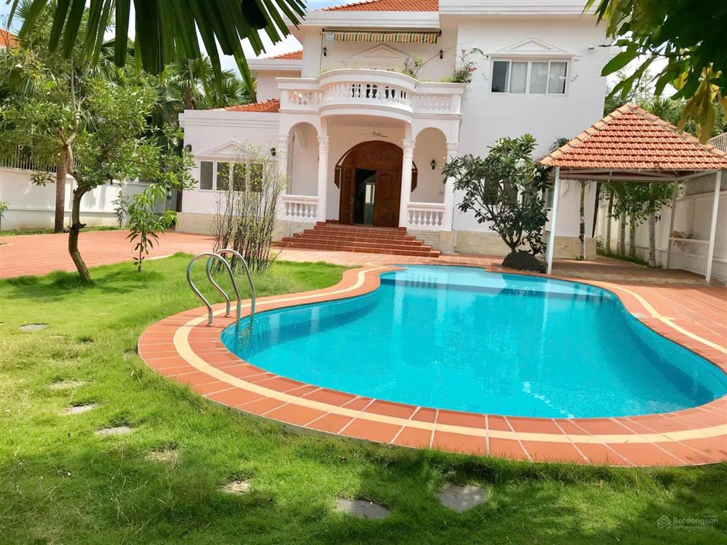 Siêu vip, villas vườn khu compound thảo điền, 27x64m, diện tích 1760m2, 205 tỷ