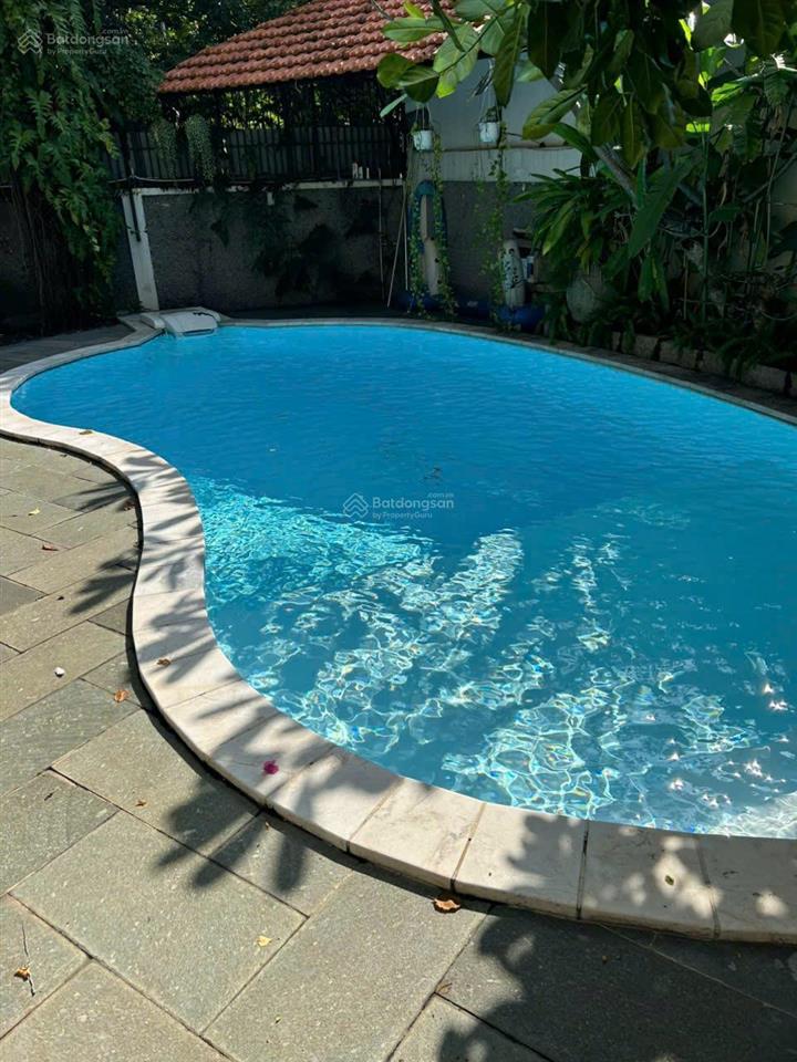 Biệt thự compound 168tr/m2 rẻ nhất thảo điền, 651m2, sân vườn + hồ bơi, an ninh 24/7, 3 tầng 110 tỷ