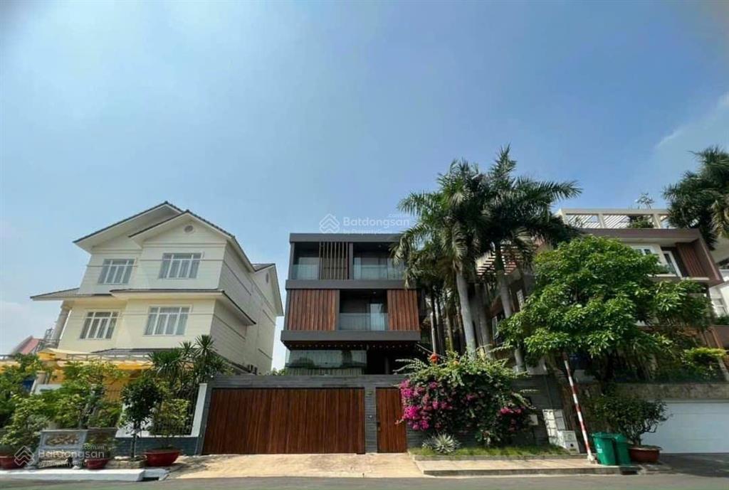 Biệt thự compound rivermark trần não quận 2, 15 x 20m (300m2) hầm 4 tầng, hồ bơi, 108 tỷ