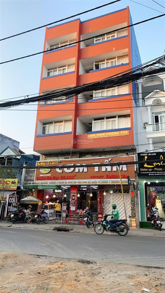 Bán tòa nhà chdv 52p+mb mặt tiền nguyễn văn khối, p9,gò vấp  10.1x25mhầm+6t. hđt160tr/th 48 tỷ