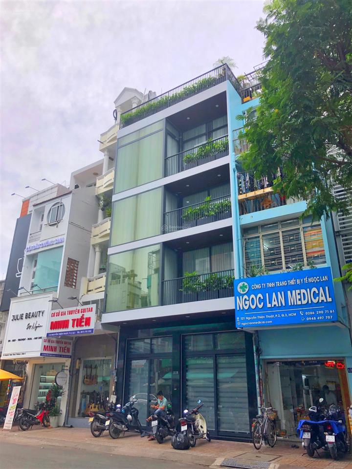 Siêu phẩm  bán mặt tiền trần quý khoách, tân định, quận 1  ngang 4 x 25m  4 tầng. giá 31 tỷ
