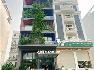 Bán tòa nhà chdv 50 phòng  hđt 200tr/th giá 36 tỷ mt lê thị chợ, quận 7 (217.5m2) hầm+6 tầng