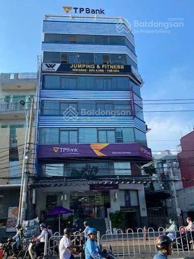 Bán tòa nhà góc 2mt lê văn quới, bình tân (323.5m2) 13x25m  hầm+7 tầng. hđt 340tr/th. chỉ 82 tỷ