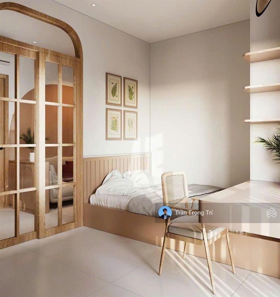 Khai trương căn hộ mới 100%, dạng 1pn, ban công view sông, full nt, máy giặt riêng gần cầu sg