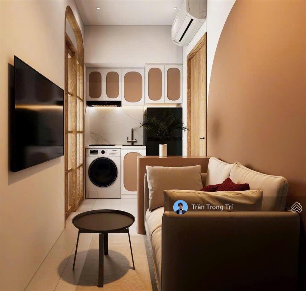 Khai trương căn hộ mới 100%, dạng 1pn, ban công view sông, full nt, máy giặt riêng gần cầu sg