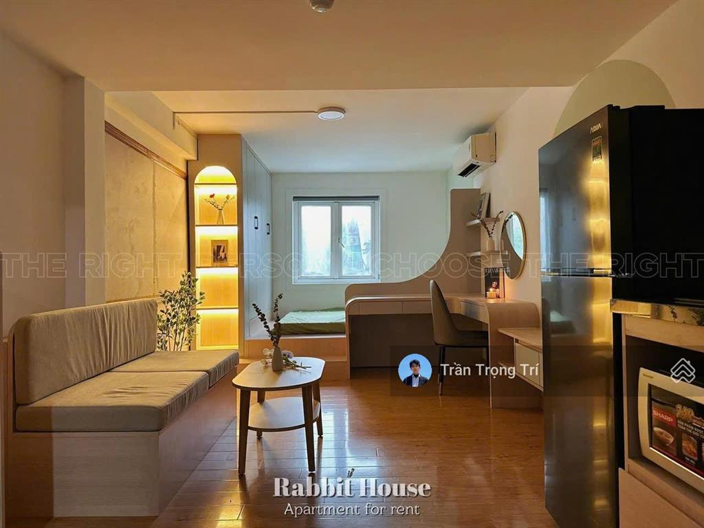 Cho thuê căn hộ mini 35m2, full nội thất tại nguyễn ngọc phương, 9,5 triệu