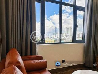 Cho thuê căn hộ studio, full nội thất, cửa sổ lớn view landmark ngay chợ bà chiểu