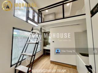 Căn hộ duplex cao cấp full nội thất, ban công gần điện biên phủ, uef, hiu, hutech