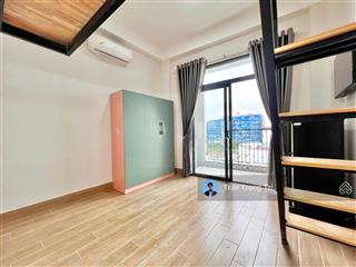 Cho thuê căn hộ duplex, full nội thất, ban công ngay trần bình trọng