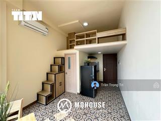 Căn hộ duplex mới 100%, full nội thất, ban công ngay phan văn trị gần bùi đình tuý