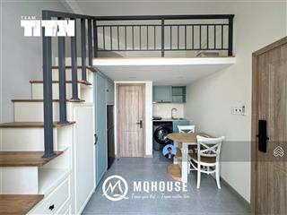 Khai trương căn hộ duplex cao cấp gần đại học hutech, full nội thất, máy giặt riêng.