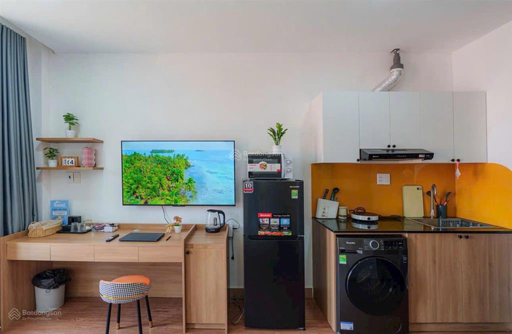 Studio 40m khu nguyễn gia trí | có ban công, máy giặt riêng, hỗ trợ pet nhỏ