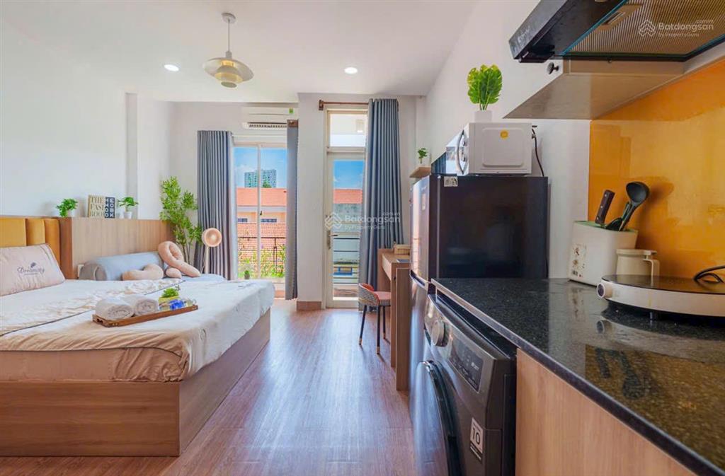 Studio 40m khu nguyễn gia trí | có ban công, máy giặt riêng, hỗ trợ pet nhỏ