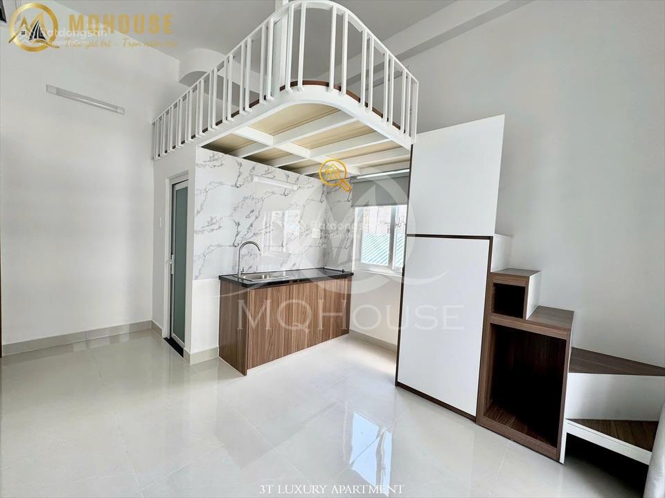 Cho thuê căn hộ duplex ngay điện biên phủ, đầy đủ nội thất gần hutech, uef, hiu