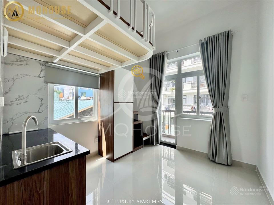 Cho thuê căn hộ duplex ngay điện biên phủ, đầy đủ nội thất gần hutech, uef, hiu