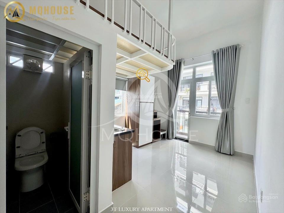 Cho thuê căn hộ duplex ngay điện biên phủ, đầy đủ nội thất gần hutech, uef, hiu