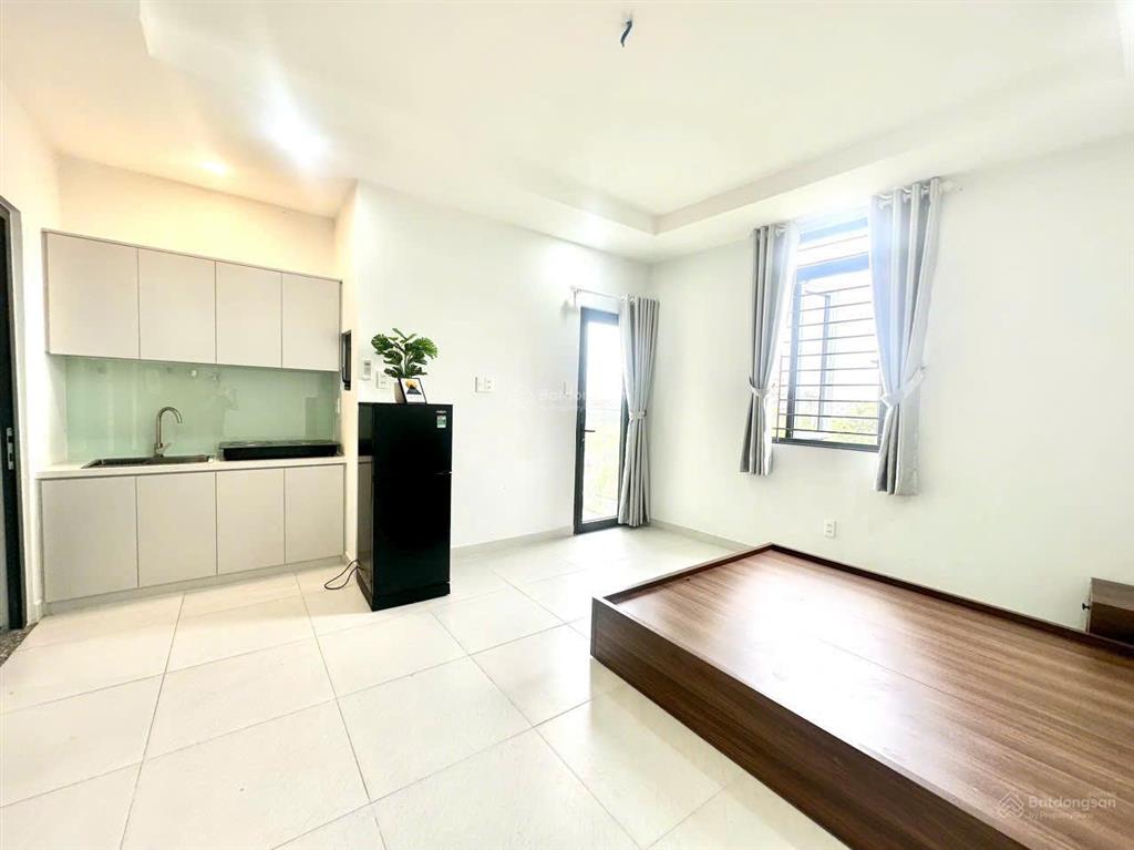 Studio full nội thất khu đặng thùy trâm | có ban công, cửa sổ | gần cầu thủ thiêm