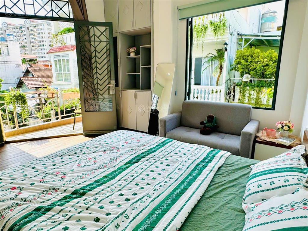 Cho thuê căn hộ 1pn, ban công siêu thoáng ngay ngô tất tố, đầy đủ nội thất, máy giặt riêng