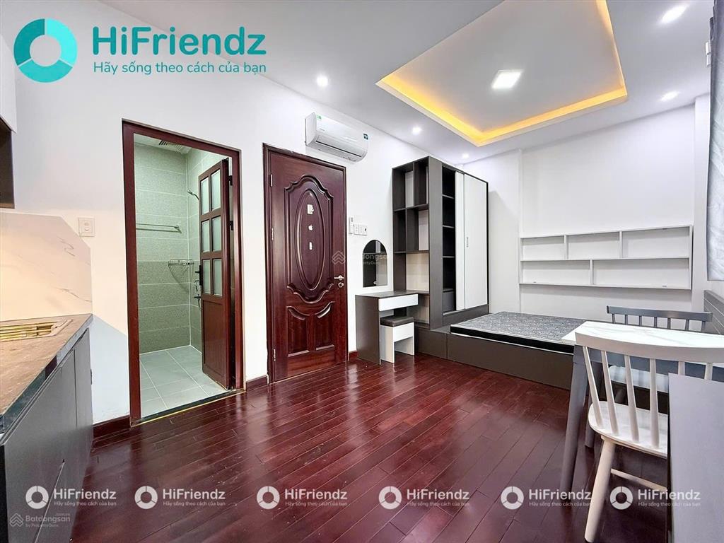 Cho thuê căn hộ studio, thiết kế đẹp, cửa sổ thoáng, gần nguyễn hữu cảnh, landmark81